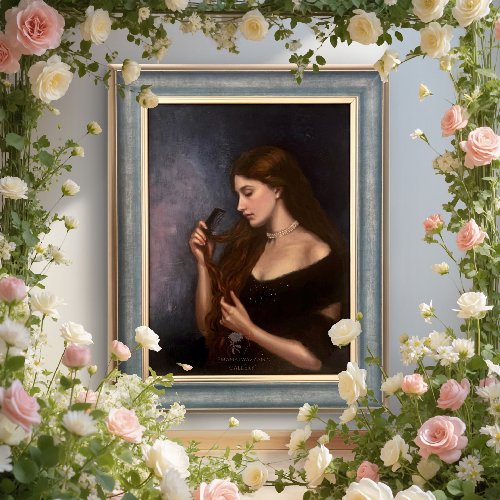 ‏(A Soft tress ) لوحة ( خصلة ناعمة )