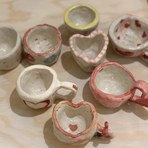 ورشة عمل كوب بطريقة البناء اليدوي