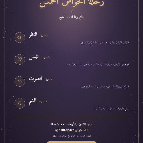 The Five Senses Journey
